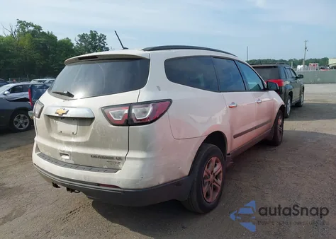 2015 Chevrolet Traverse Ls из США, поврежденный, VIN 1GNKRFED0FJ252161